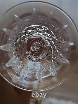 12 Verres À Vin En Cristal Saint Louis, Modèle Tarn, Signé H14cm, Anciennes