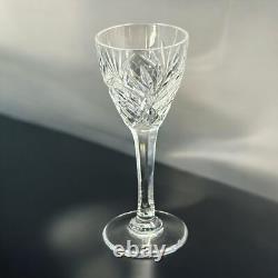 12 Verres Cristal Liqueur Signés Saint Louis Chantilly H 11,5 cm