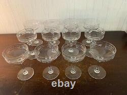 12 coupes modèle Anvers taille N°11137 cristal Saint Louis (prix pièce)