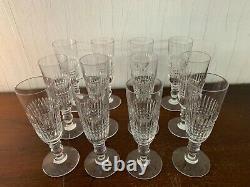 12 flûtes à champagne modèle cristal de Saint Louis (prix à la pièce)