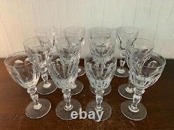 12 verres à eau modèle Alexandre cristal de Saint Louis (prix à la pièce)