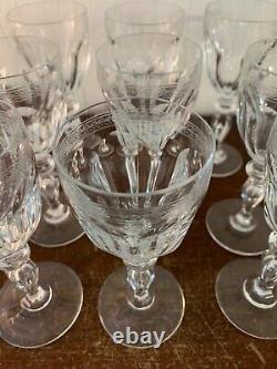12 verres à eau modèle Alexandre cristal de Saint Louis (prix à la pièce)
