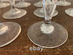 12 verres à eau modèle Alexandre cristal de Saint Louis (prix à la pièce)
