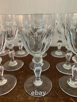 12 verres à eau modèle Alexandre cristal de Saint Louis (prix à la pièce)