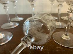 12 verres à eau modèle Anvers en cristal de Saint Louis (prix à la pièce)