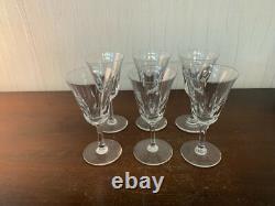 12 verres à eau modèle Cerdagne cristal de Saint Louis (prix à la pièce)