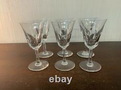 12 verres à eau modèle Cerdagne cristal de Saint Louis (prix à la pièce)