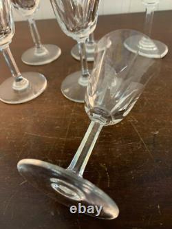 12 verres à eau modèle Cerdagne cristal de Saint Louis (prix à la pièce)