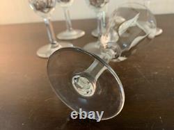 12 verres à eau modèle Cerdagne cristal de Saint Louis (prix à la pièce)