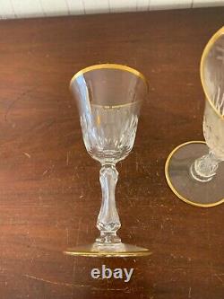 12 verres à eau modèle Lozère taillé en cristal de Saint Louis (prix à la pièce)