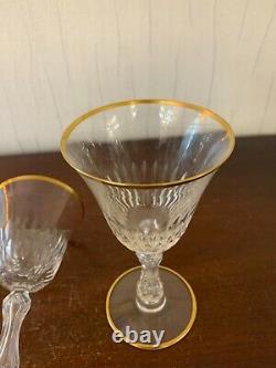 12 verres à eau modèle Lozère taillé en cristal de Saint Louis (prix à la pièce)
