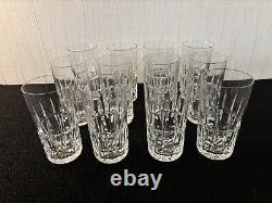 12 verres à jus modèle Manhattan en cristal de Saint Louis (prix pour un verre)