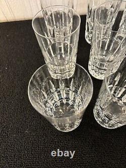 12 verres à jus modèle Manhattan en cristal de Saint Louis (prix pour un verre)