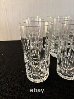 12 verres à jus modèle Manhattan en cristal de Saint Louis (prix pour un verre)