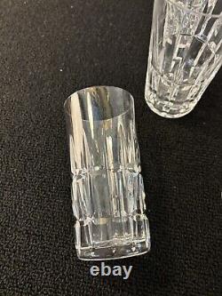 12 verres à jus modèle Manhattan en cristal de Saint Louis (prix pour un verre)