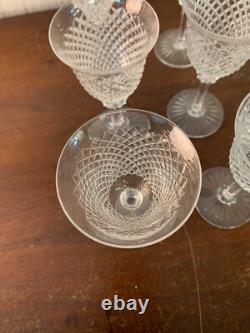 12 verres a porto modèle diamant cristal de Saint Louis (prix à la pièce)
