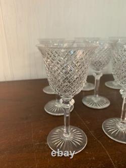 12 verres a porto modèle diamant cristal de Saint Louis (prix à la pièce)