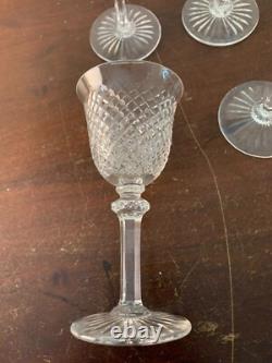 12 verres a porto modèle diamant cristal de Saint Louis (prix à la pièce)