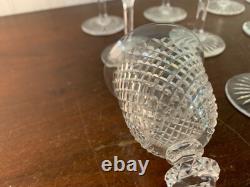 12 verres a porto modèle diamant cristal de Saint Louis (prix à la pièce)