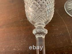 12 verres a porto modèle diamant cristal de Saint Louis (prix à la pièce)