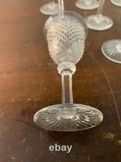 12 verres a porto modèle diamant cristal de Saint Louis (prix à la pièce)