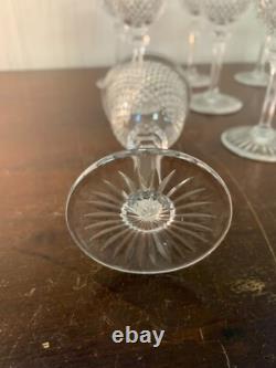 12 verres a porto modèle diamant cristal de Saint Louis (prix à la pièce)