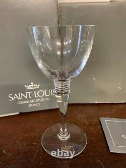 12 verres à vin blanc modèle Grand Lieu cristal de Saint Louis (prix à la pièce)