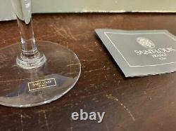 12 verres à vin blanc modèle Grand Lieu cristal de Saint Louis (prix à la pièce)