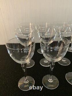 12 verres à vin modèle Amadeus cristal de Saint Louis (prix à la pièce)