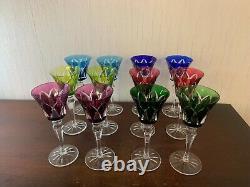 12 verres à vin modèle Camargue en cristal de Saint Louis (prix à la pièce)