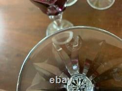 12 verres à vin modèle Camargue en cristal de Saint Louis (prix à la pièce)