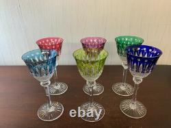 12 verres à vin modèle Tommy cristal Saint Louis (prix à la pièce)modèle1