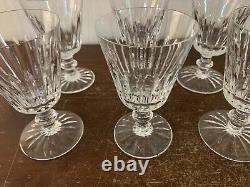 12 verres à vin rouge modèle Orléans cristal de Saint Louis (prix à la pièce)
