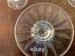 12 verres à vin rouge modèle Orléans cristal de Saint Louis (prix à la pièce)