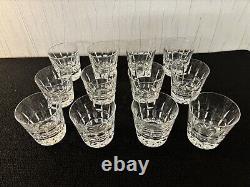 12 verres à whisky modèle Manhattan cristal de Saint Louis (prix pour 1 verre)