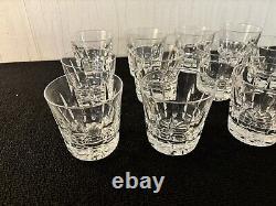 12 verres à whisky modèle Manhattan cristal de Saint Louis (prix pour 1 verre)