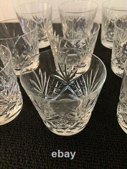 12 verres à whisky taillé modèle Nice cristal Saint Louis (prix à la pièce)