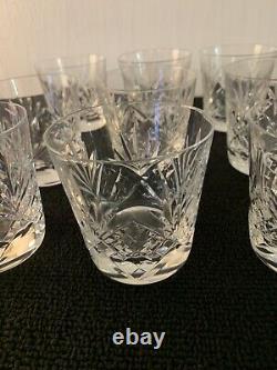 12 verres à whisky taillé modèle Nice cristal Saint Louis (prix à la pièce)