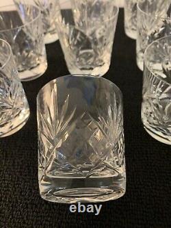 12 verres à whisky taillé modèle Nice cristal Saint Louis (prix à la pièce)