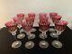12 Verres Rouge à Vin Modèle Tommy Cristal Saint Louis (prix à La Pièce)modèle10