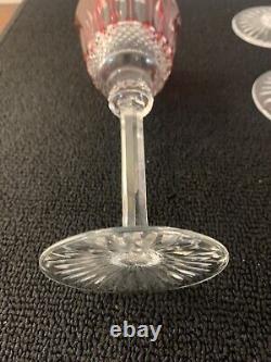 12 verres rouge à vin modèle Tommy cristal Saint Louis (prix à la pièce)modèle10