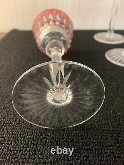 12 verres rouge à vin modèle Tommy cristal Saint Louis (prix à la pièce)modèle10