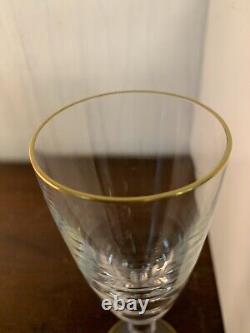 13 flûtes à champagne modèle Hauteville cristal de Saint Louis (prix à la pièce)