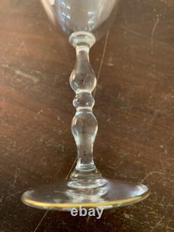 13 verres à eau modèle Hauteville cristal de Saint Louis (prix à la pièce)
