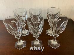 13 verres à vin blanc modèle Chambord en cristal de Saint Louis /prix à la pièce