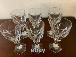 13 verres à vin blanc modèle Chambord en cristal de Saint Louis /prix à la pièce