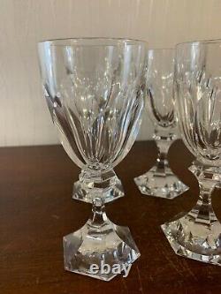 13 verres à vin blanc modèle Chambord en cristal de Saint Louis /prix à la pièce