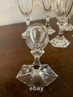 13 verres à vin blanc modèle Chambord en cristal de Saint Louis /prix à la pièce