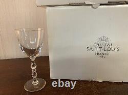 14 verres à bourgogne modèle Hauteville cristal de Saint Louis (prix à la pièce)