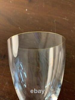 14 verres à bourgogne modèle Hauteville cristal de Saint Louis (prix à la pièce)